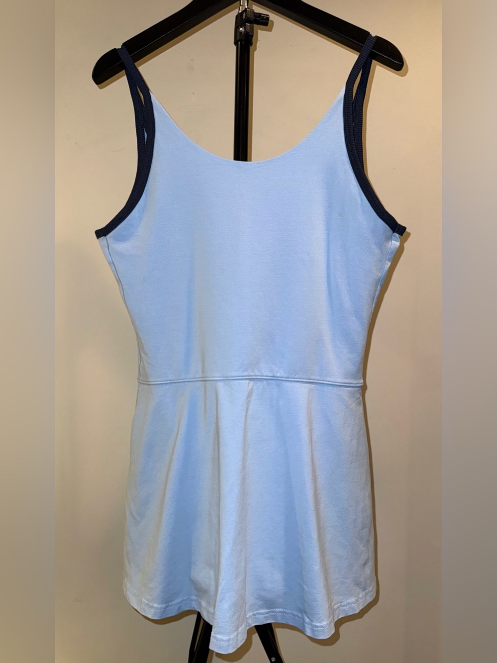Free People Movement Hot Shot Shortsie in light blue, size M, NWT
